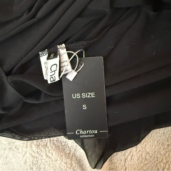 Chartou Ruched Mermaid Gown - Picture 4 of 5